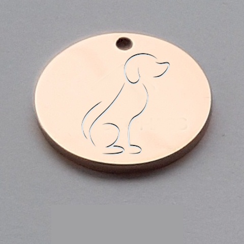 W-and-P 35mm Rose Gold Dog