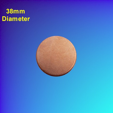 Blank Copper Disc (10-pack) 38mm