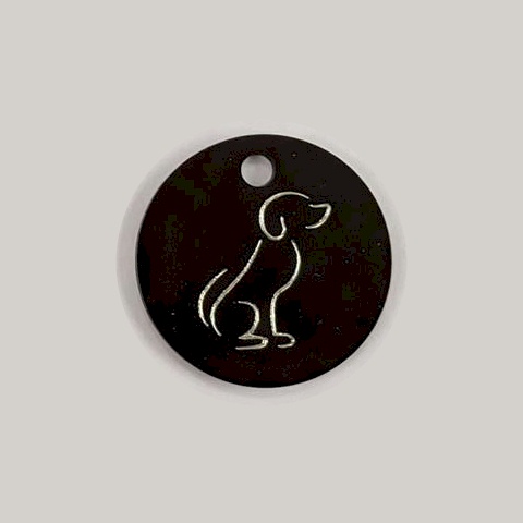 W-and-P Aluminium Round BLACK