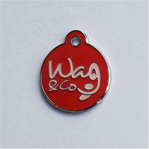 Wag-Co 25mm RED LOGO