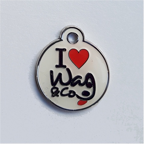 Wag-Co 25mm WHITE LOGO